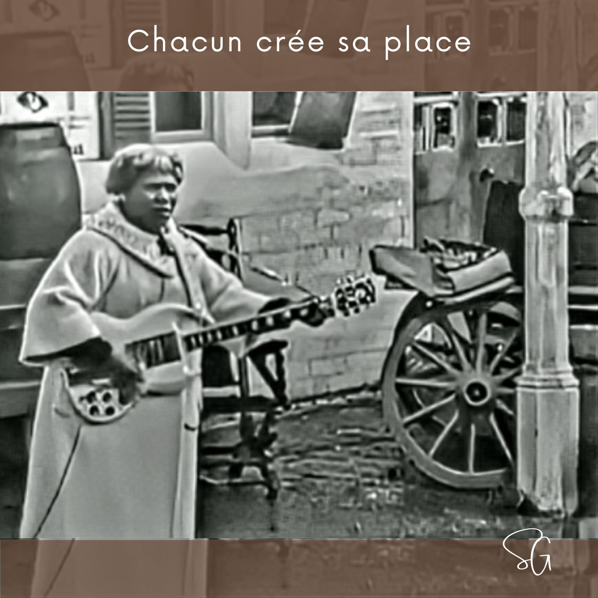 Chacun crée sa place